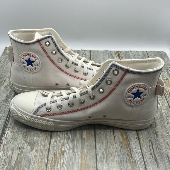 Converse Chuck Taylor All Star Logo Tag Hightop Sneaker Shoes Size 11 - Picture 6 of 16
